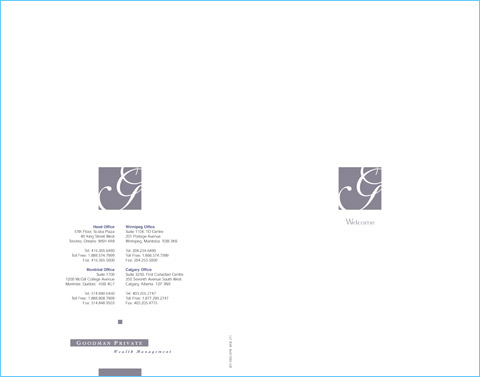 Sample brochures